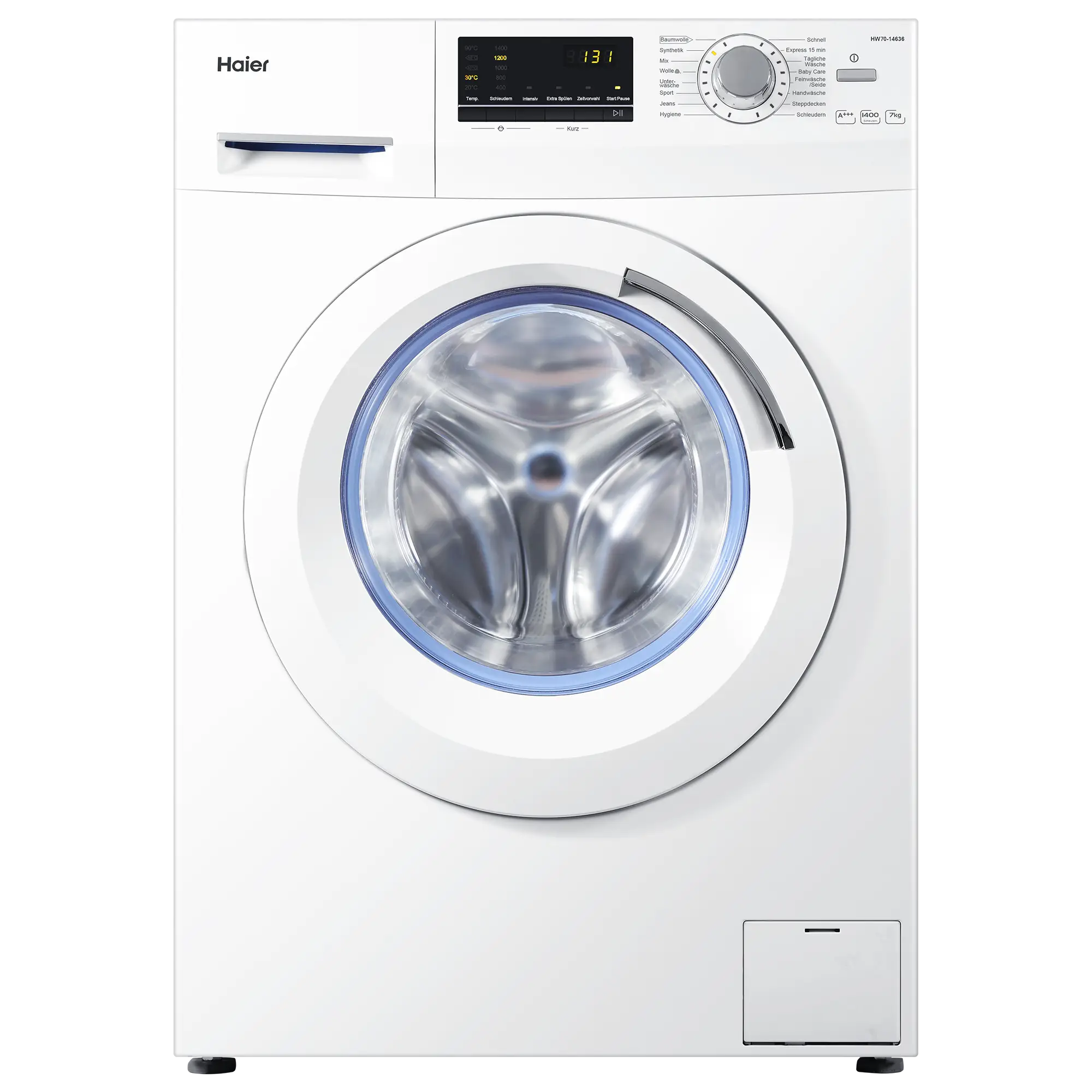Modern White Washing Machine for Laundry