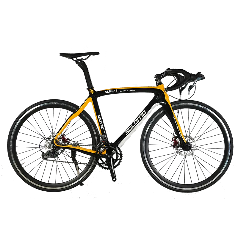 Black and Yellow Racing Bicycle