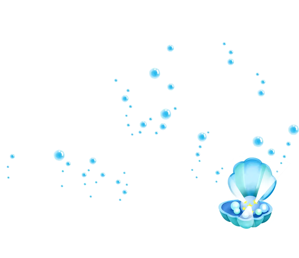 Blue Flower with Petals