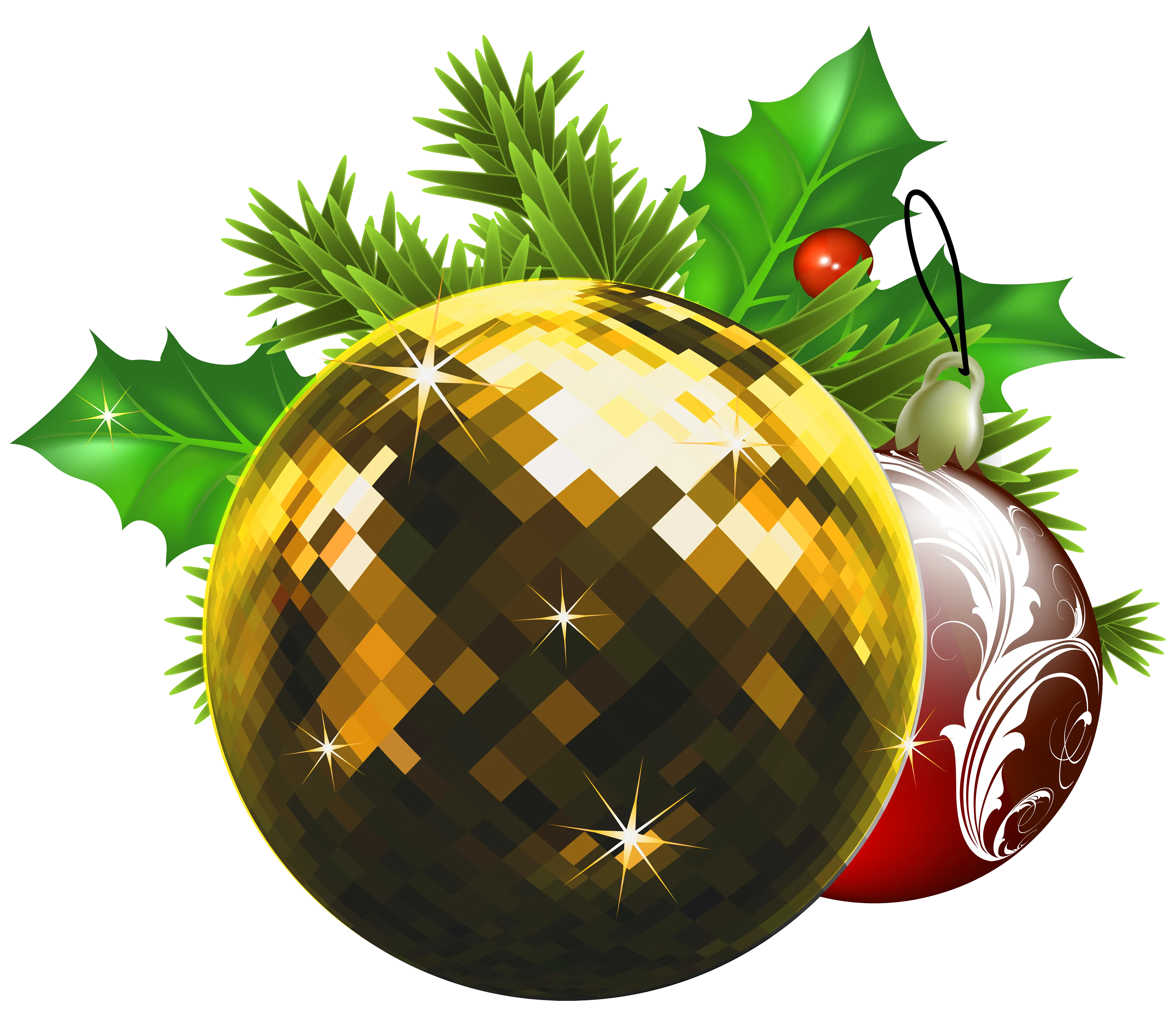 Festive Christmas Ornaments