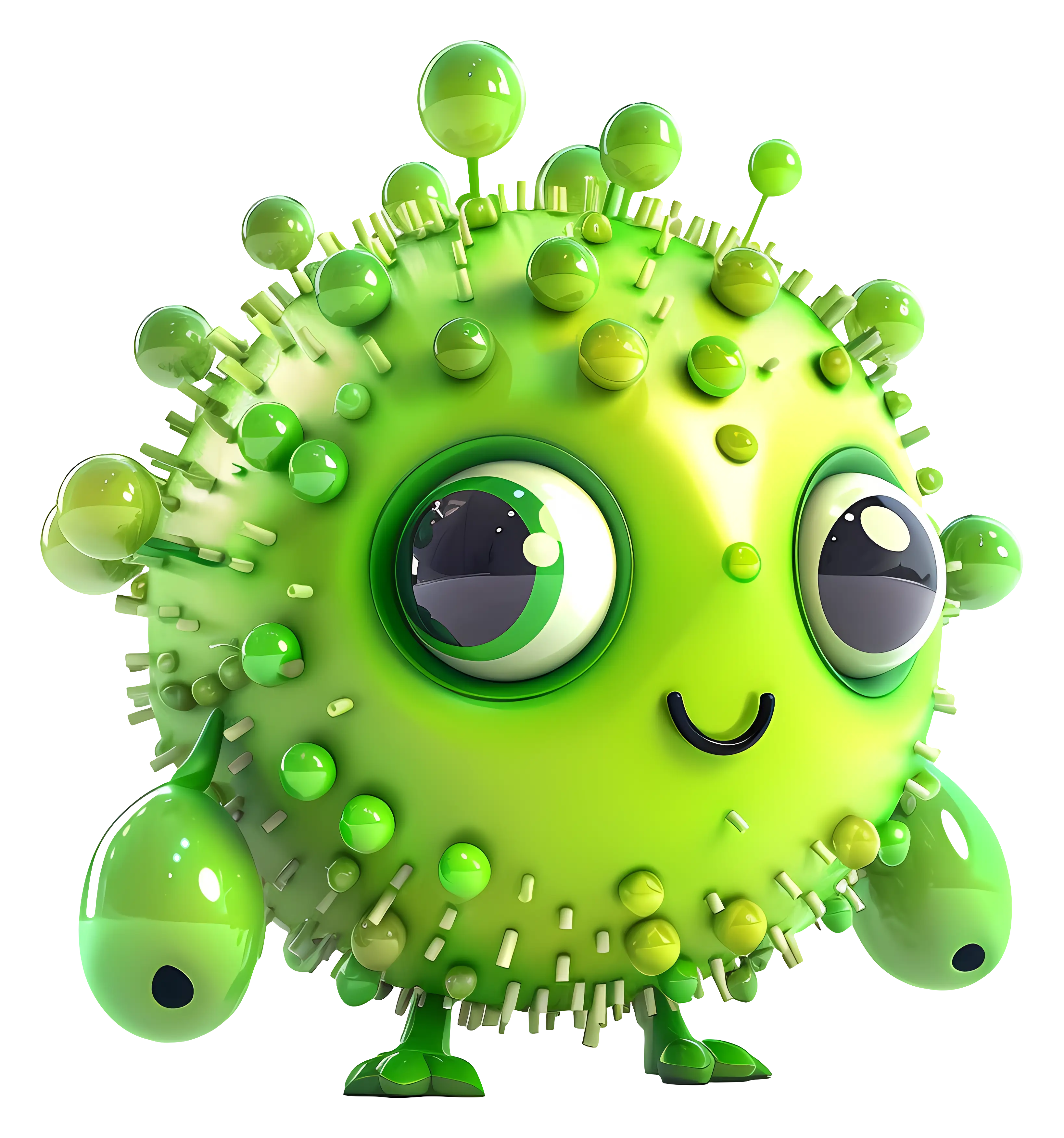 Cute Cartoon Virus