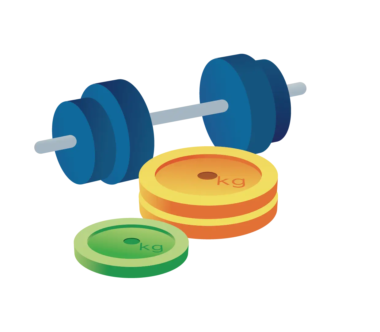 Barbell with Weights