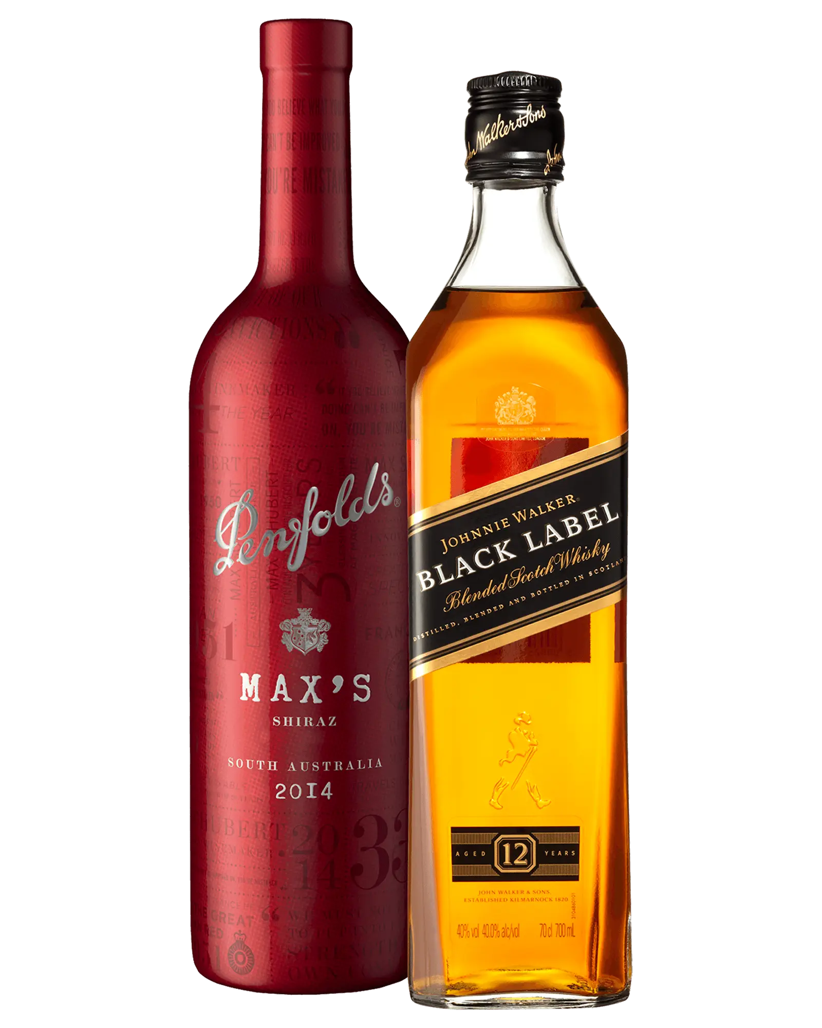 Wine and Whiskey Bottles