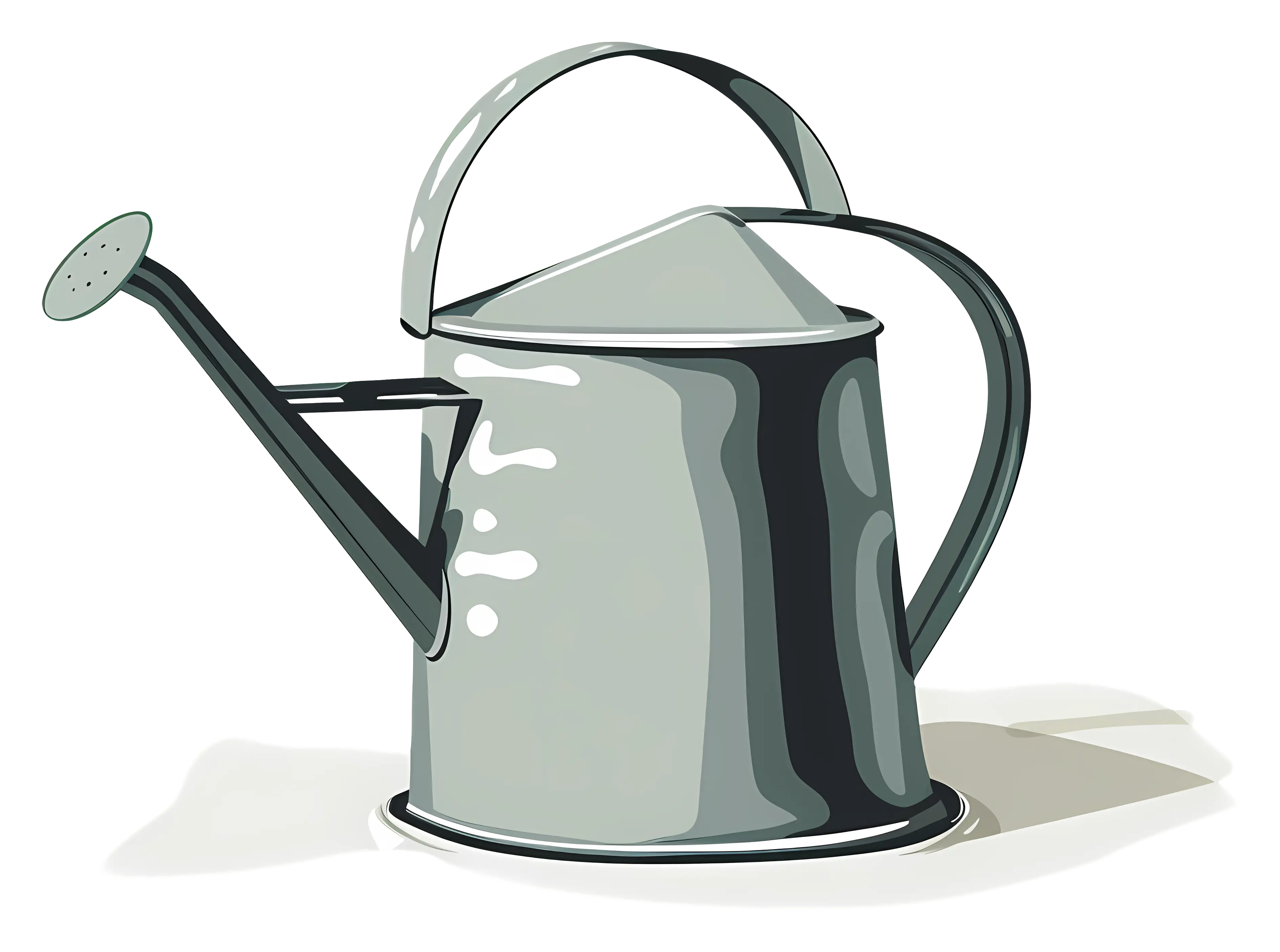 Metal Watering Can for Gardening
