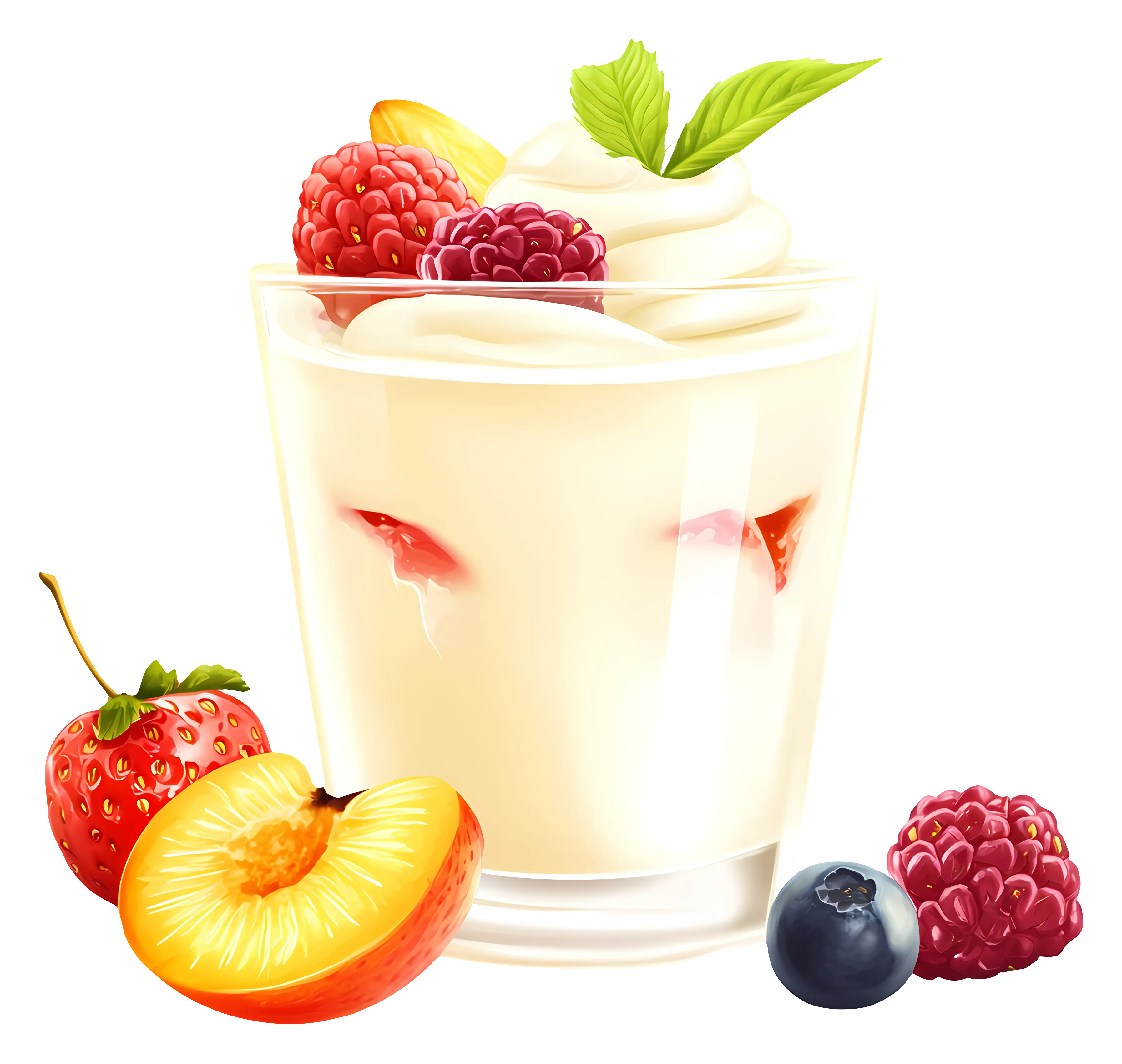 Yogurt with Fresh Fruits