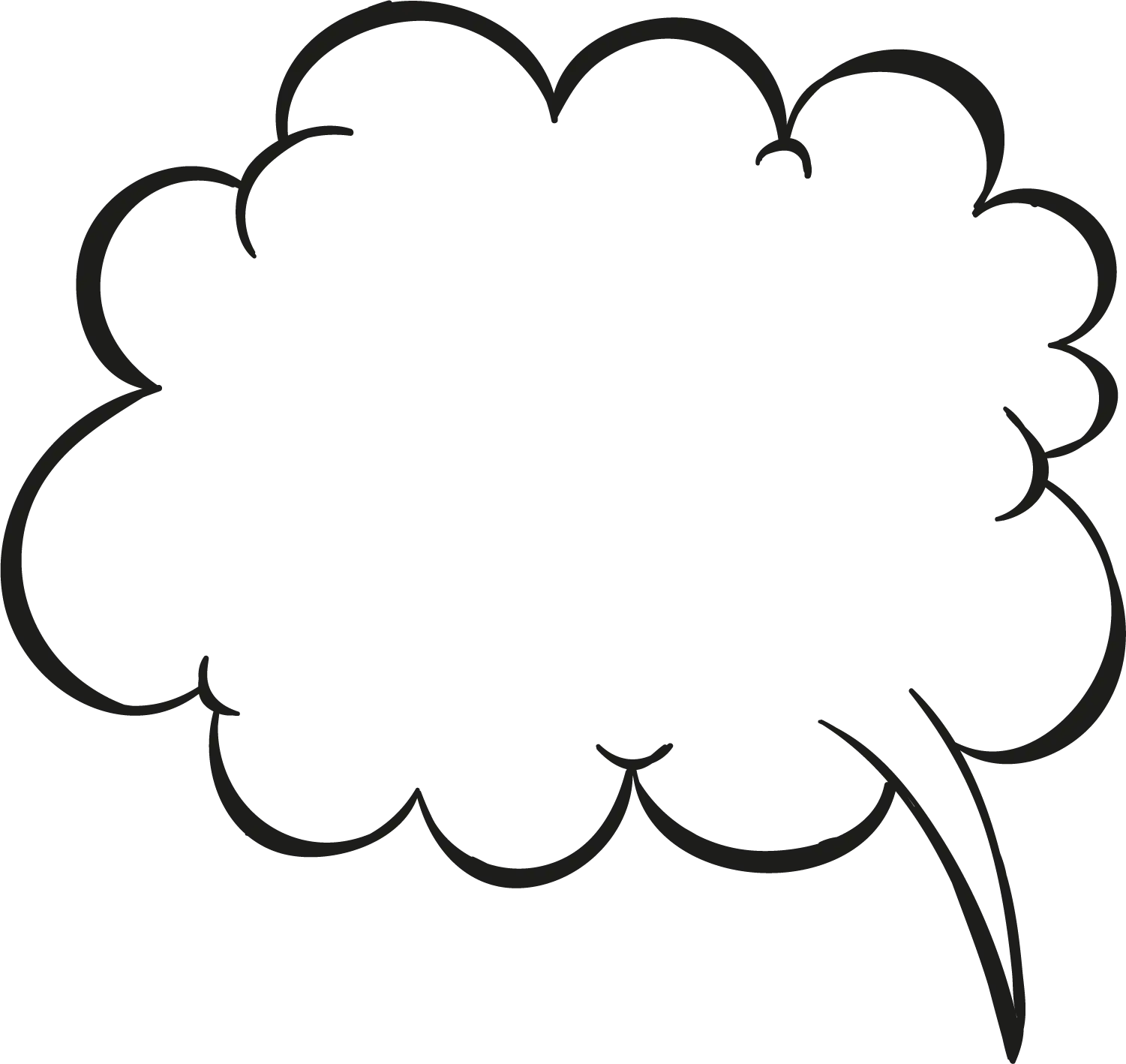 Speech Bubble Symbol Illustration
