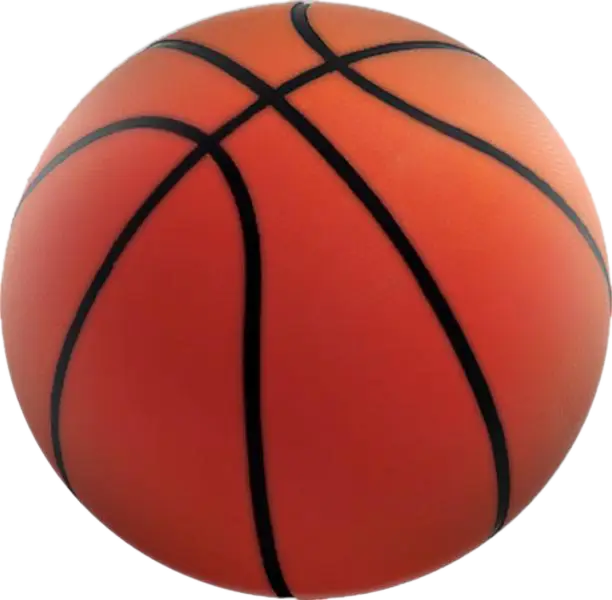 Orange Basketball Illustration