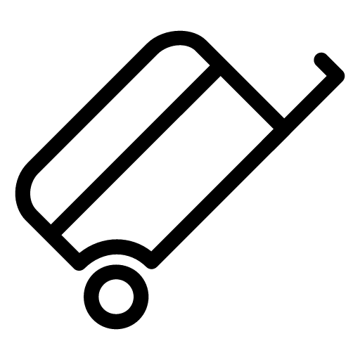 Hand Truck Icon for Moving