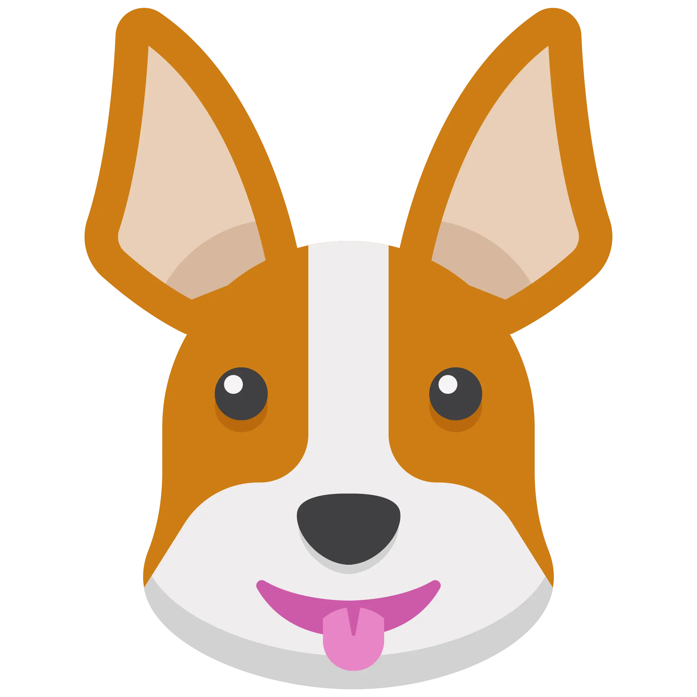 Cartoon Dog Face Emoji