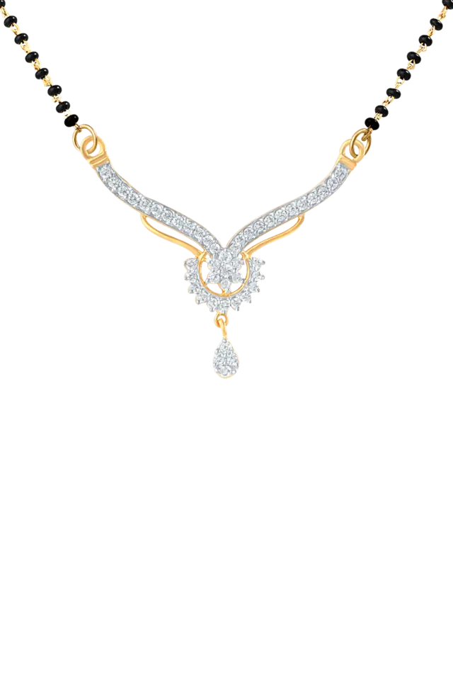 Gold and Diamond Necklace
