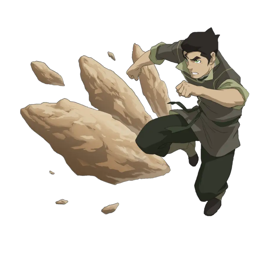Anime Character in Action