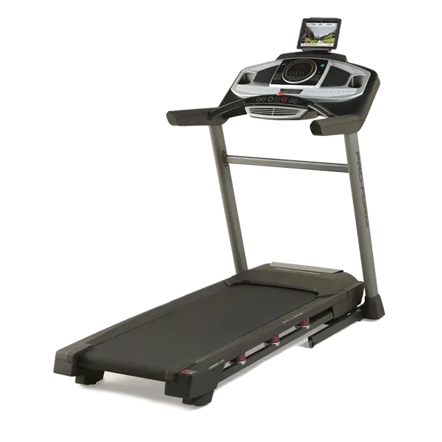 High-Tech Treadmill with Built-in Screen for Fitness