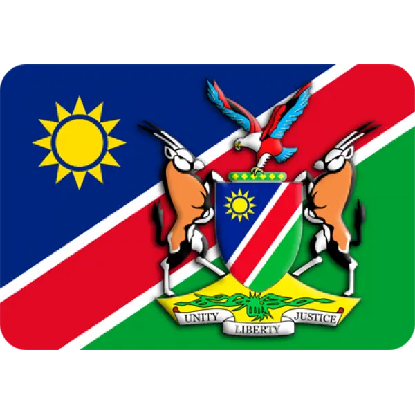 Namibia National Flag with Complete Details