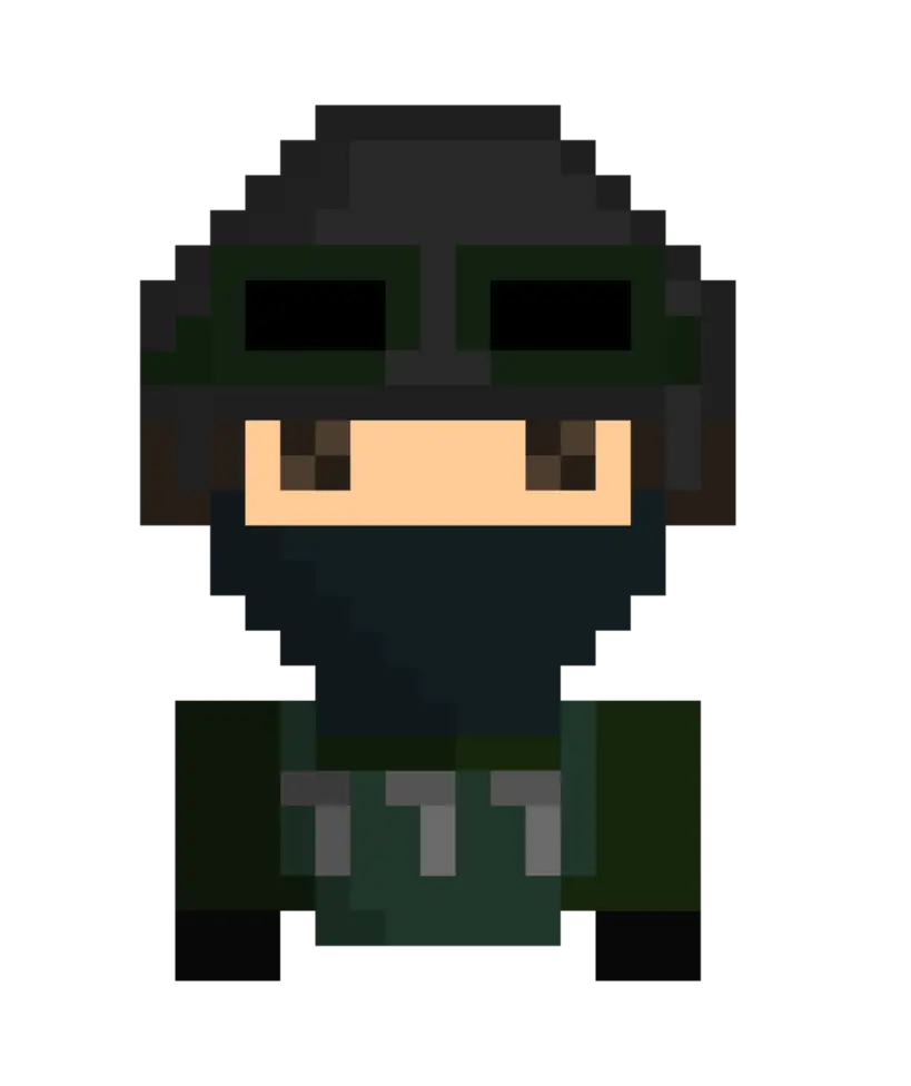 Pixel Soldier Character