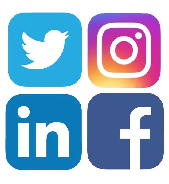 Popular Social Media Logos Set