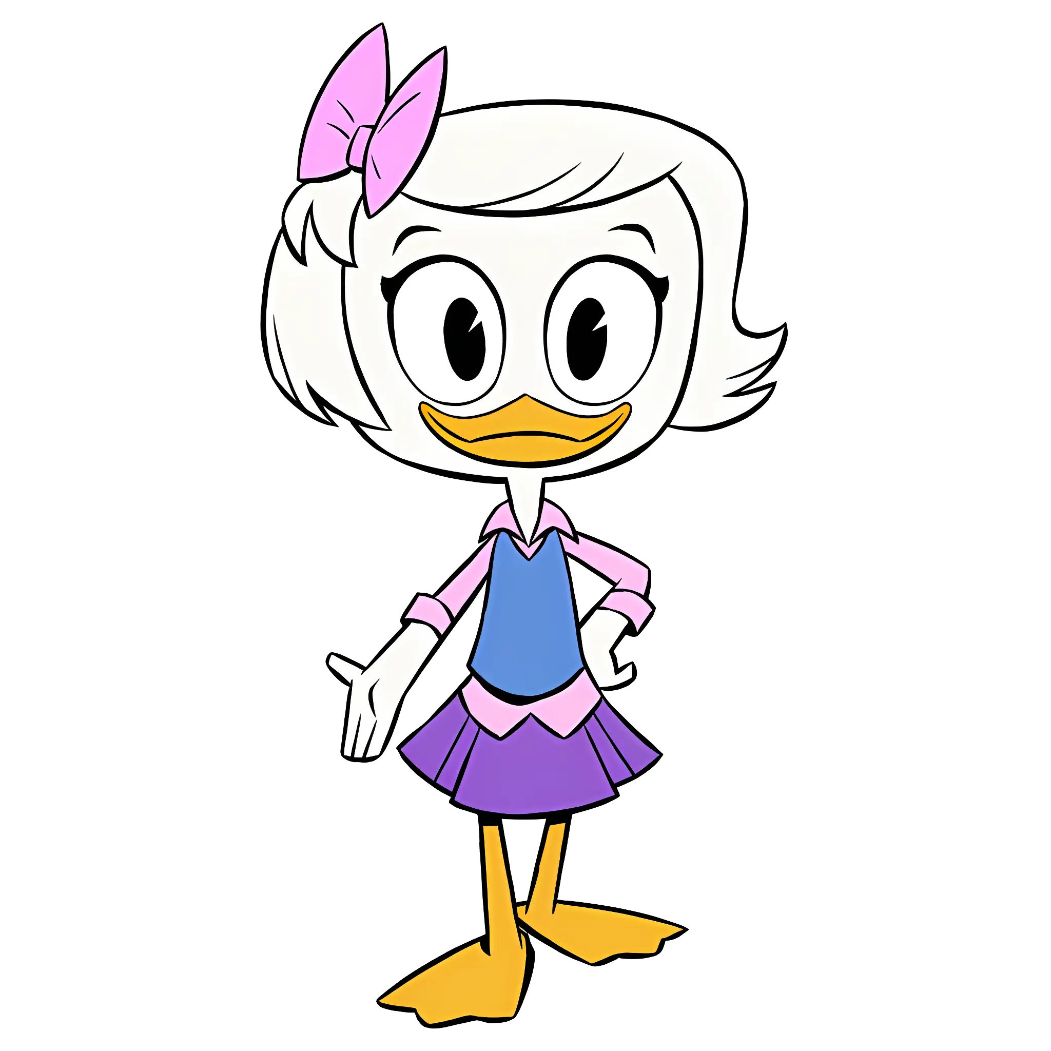 Duck with Bow and Skirt