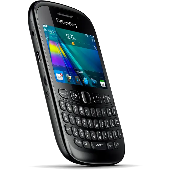 Stylish Black Smartphone with Keyboard