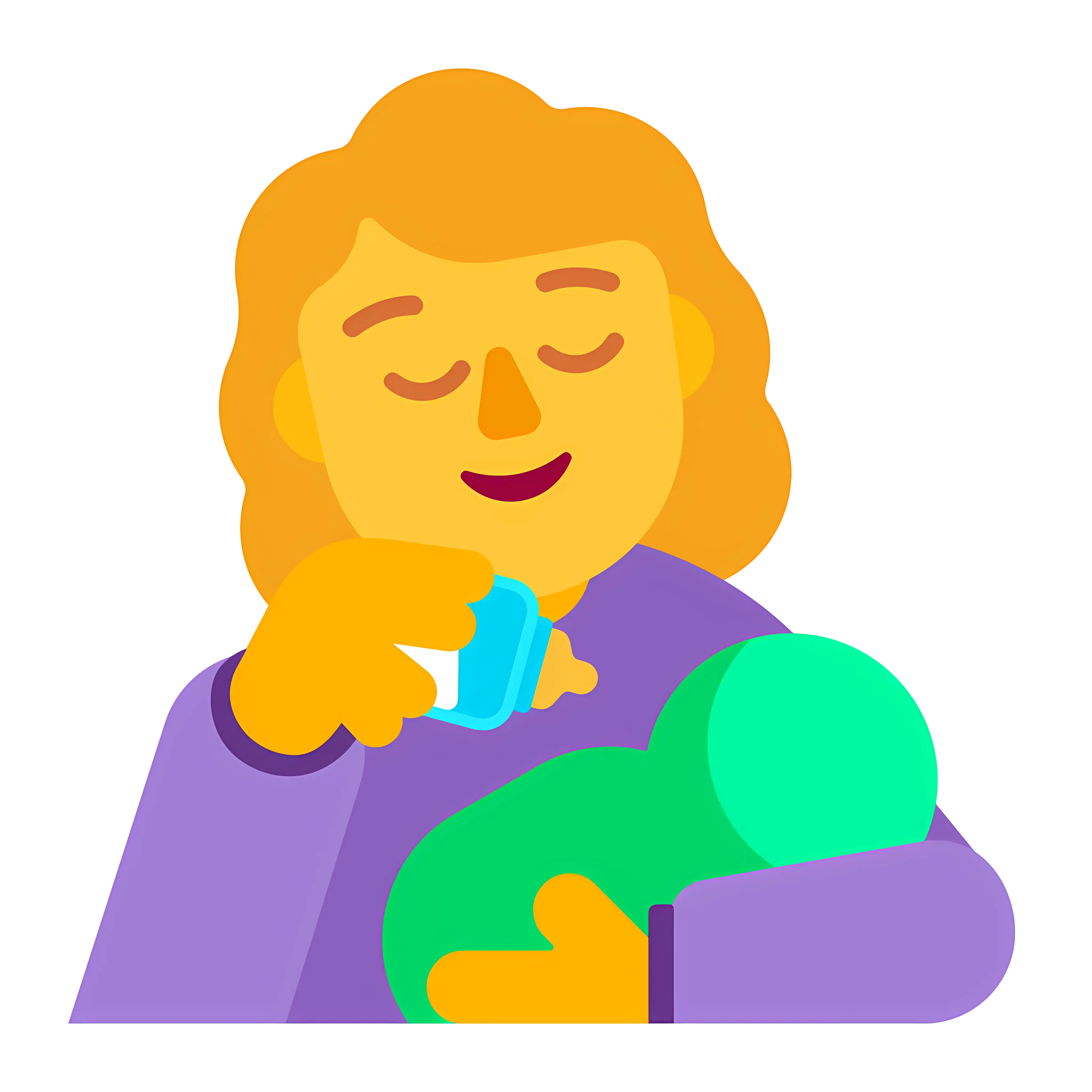 Mother Feeding Baby Illustration for Family Care