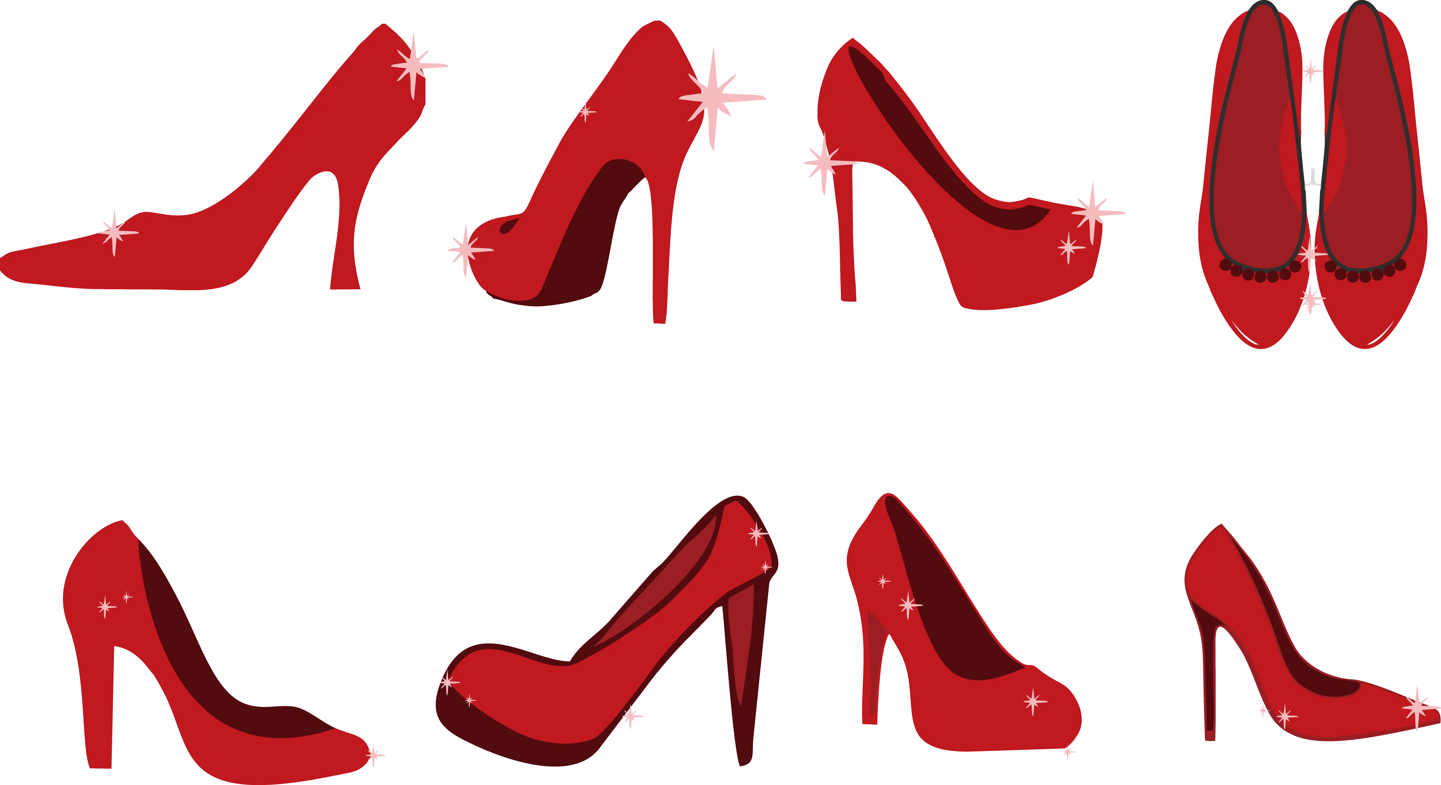 Red High Heels Collection