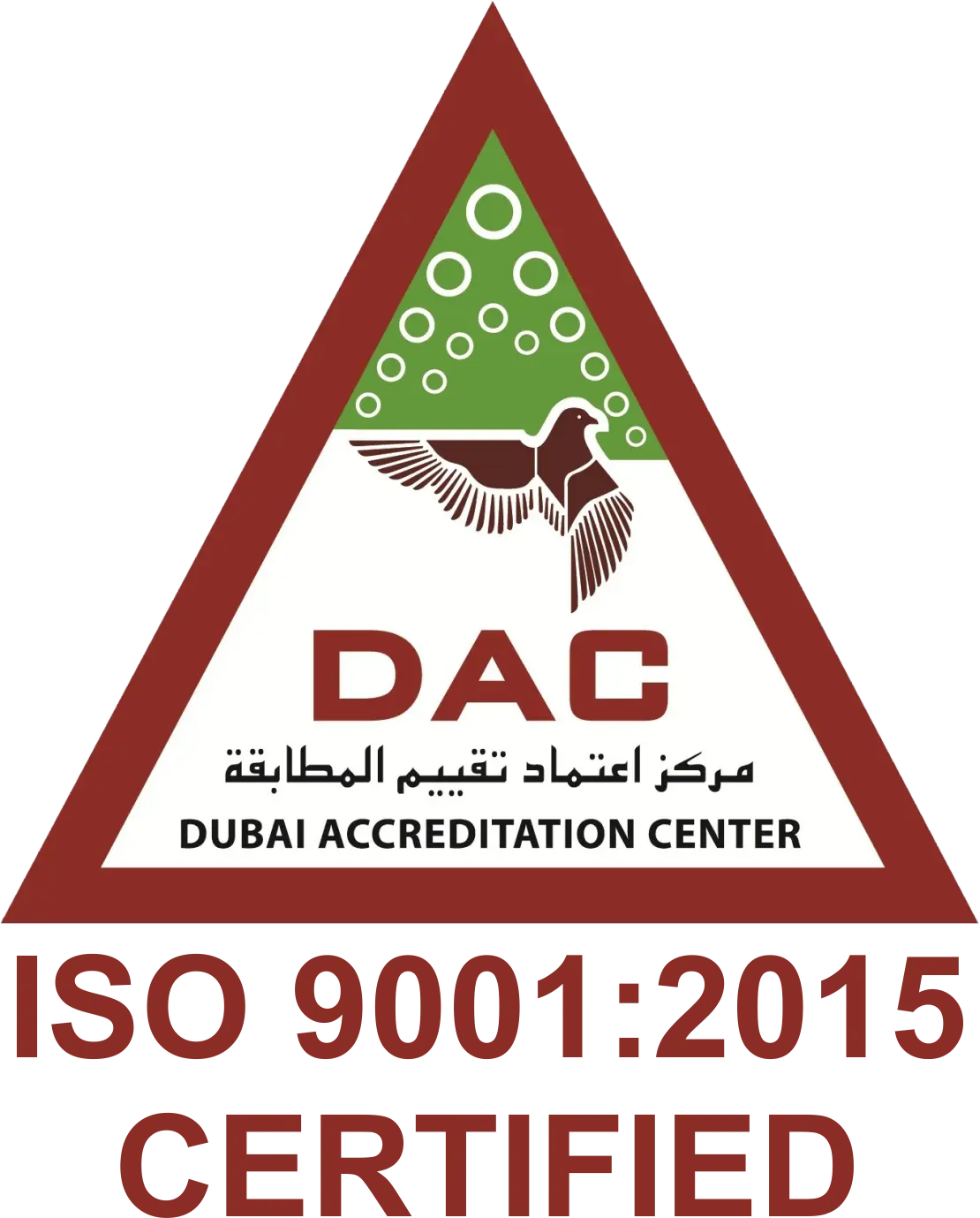 DAC ISO 9001:2015 Certification