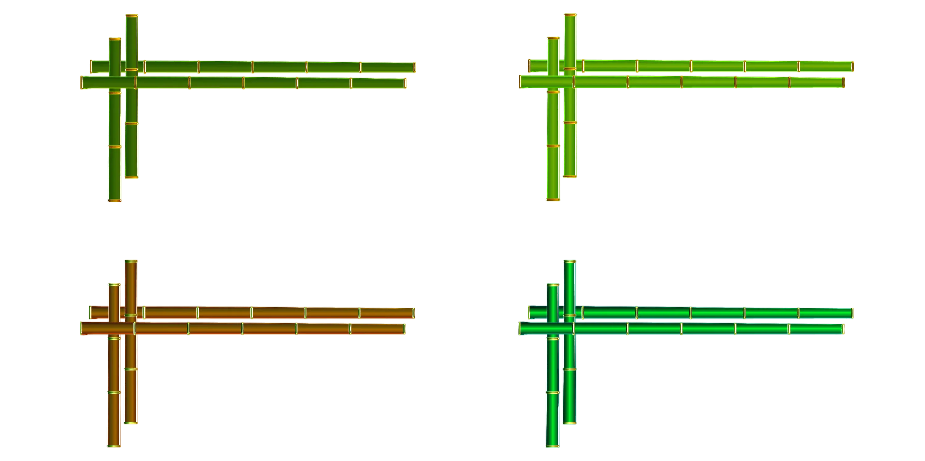 Decorative Bamboo Fence Design