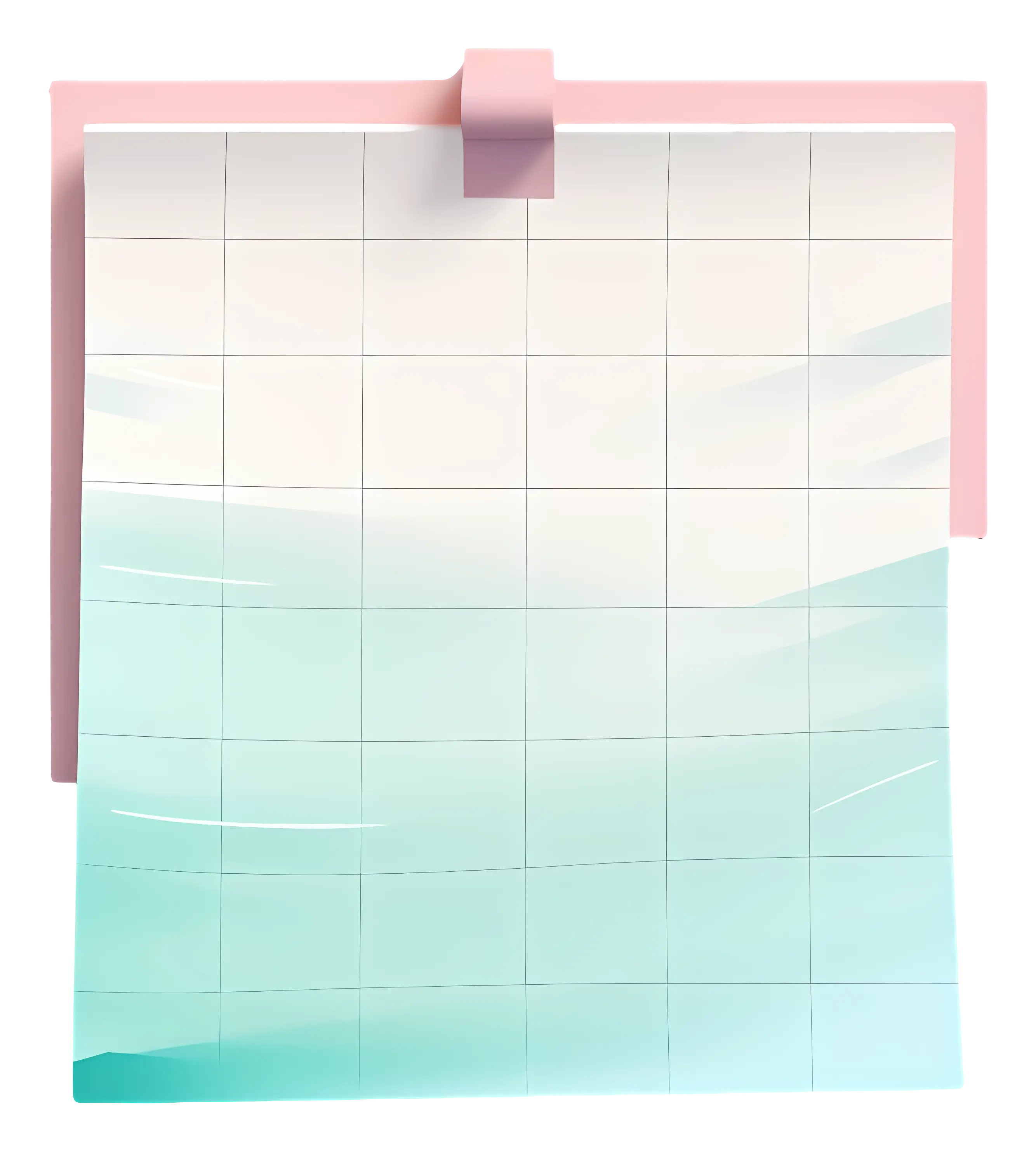 Pastel Calendar