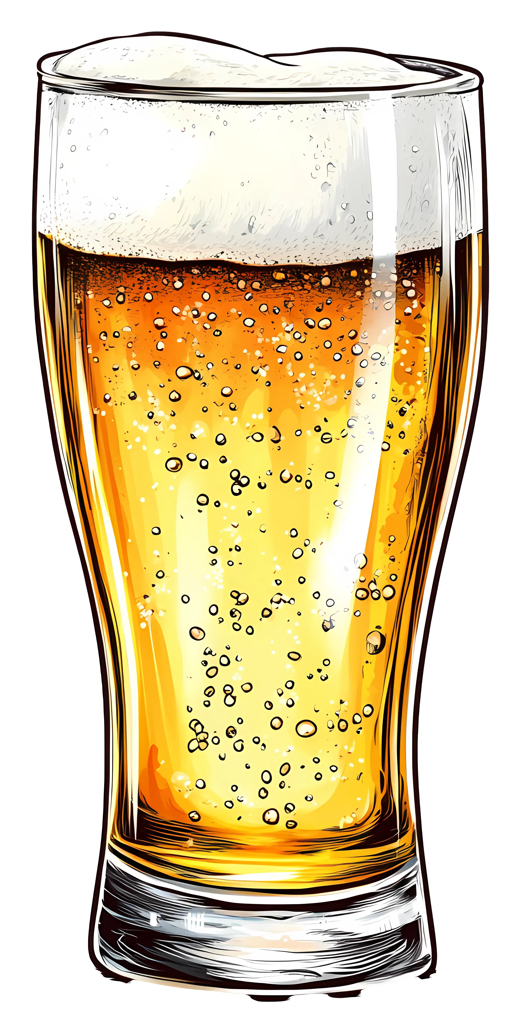 Glass of Cold Beer