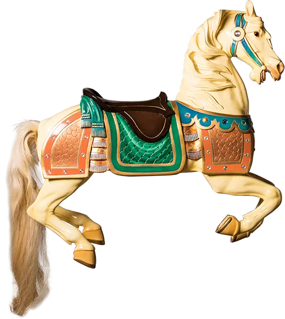 Vintage Carousel Horse Design
