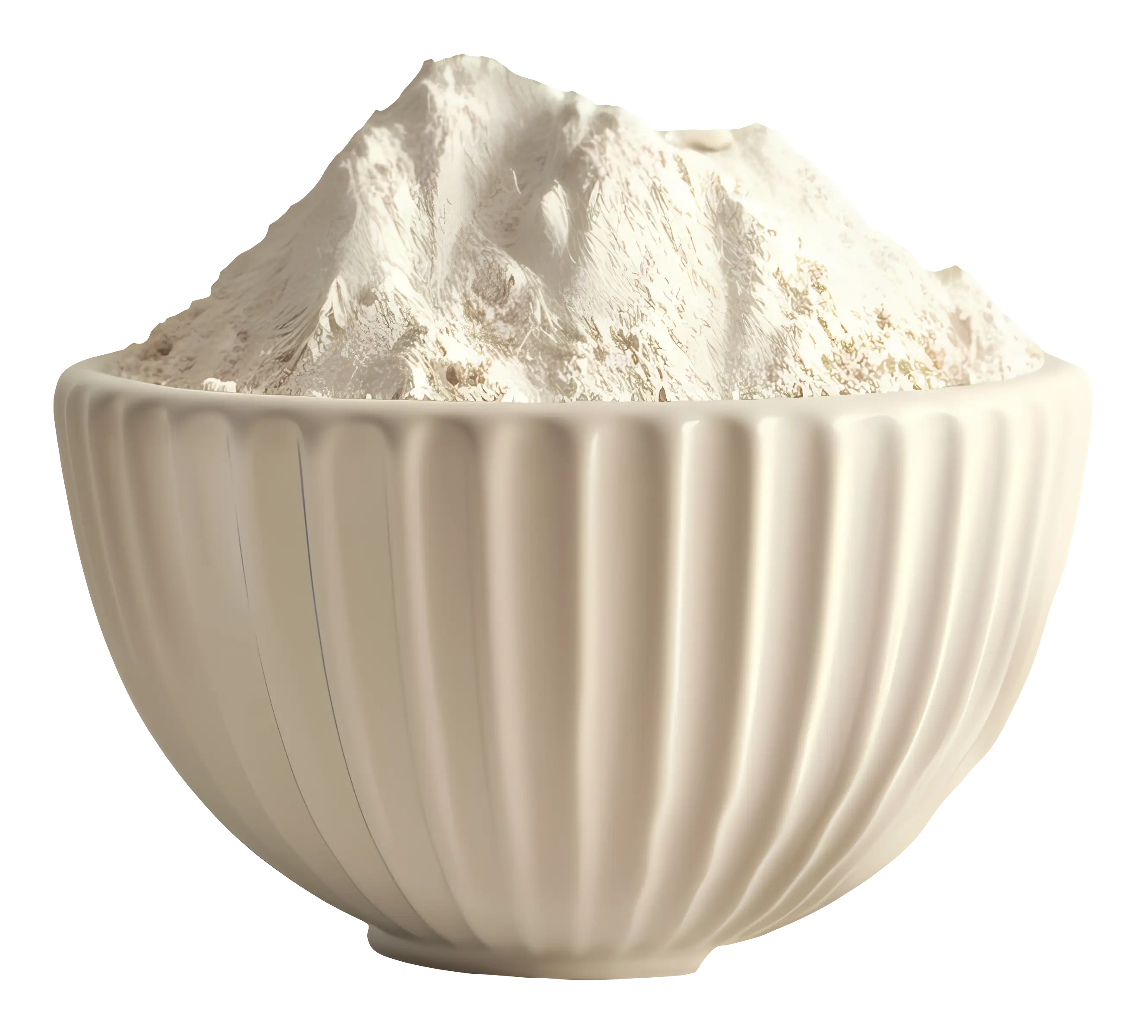 Bowl of White Flour