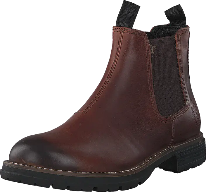 Brown Leather Ankle Boot