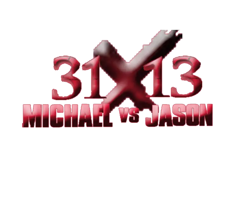 Michael vs Jason Horror Movie Logo