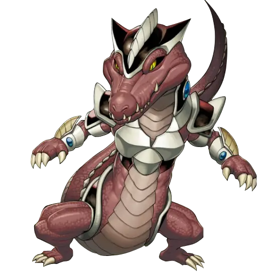 Armored Dinosaur Character