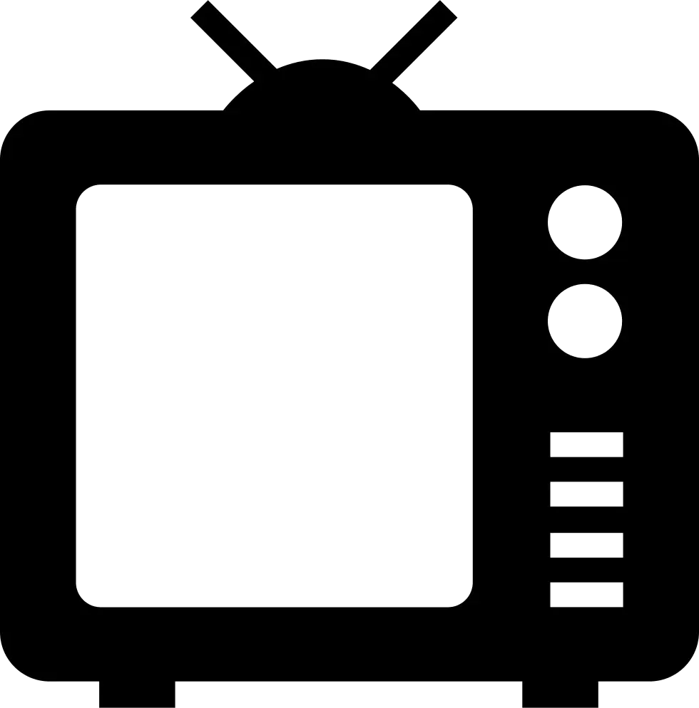 Retro Television Icon