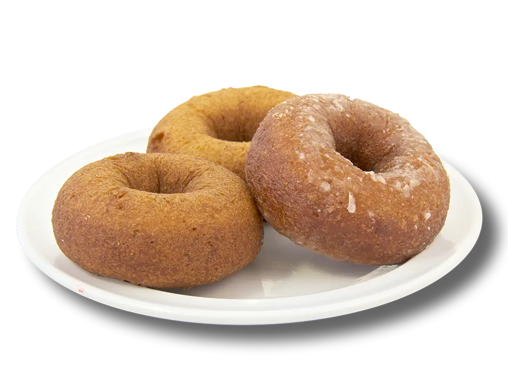 Plate of Delicious Donuts