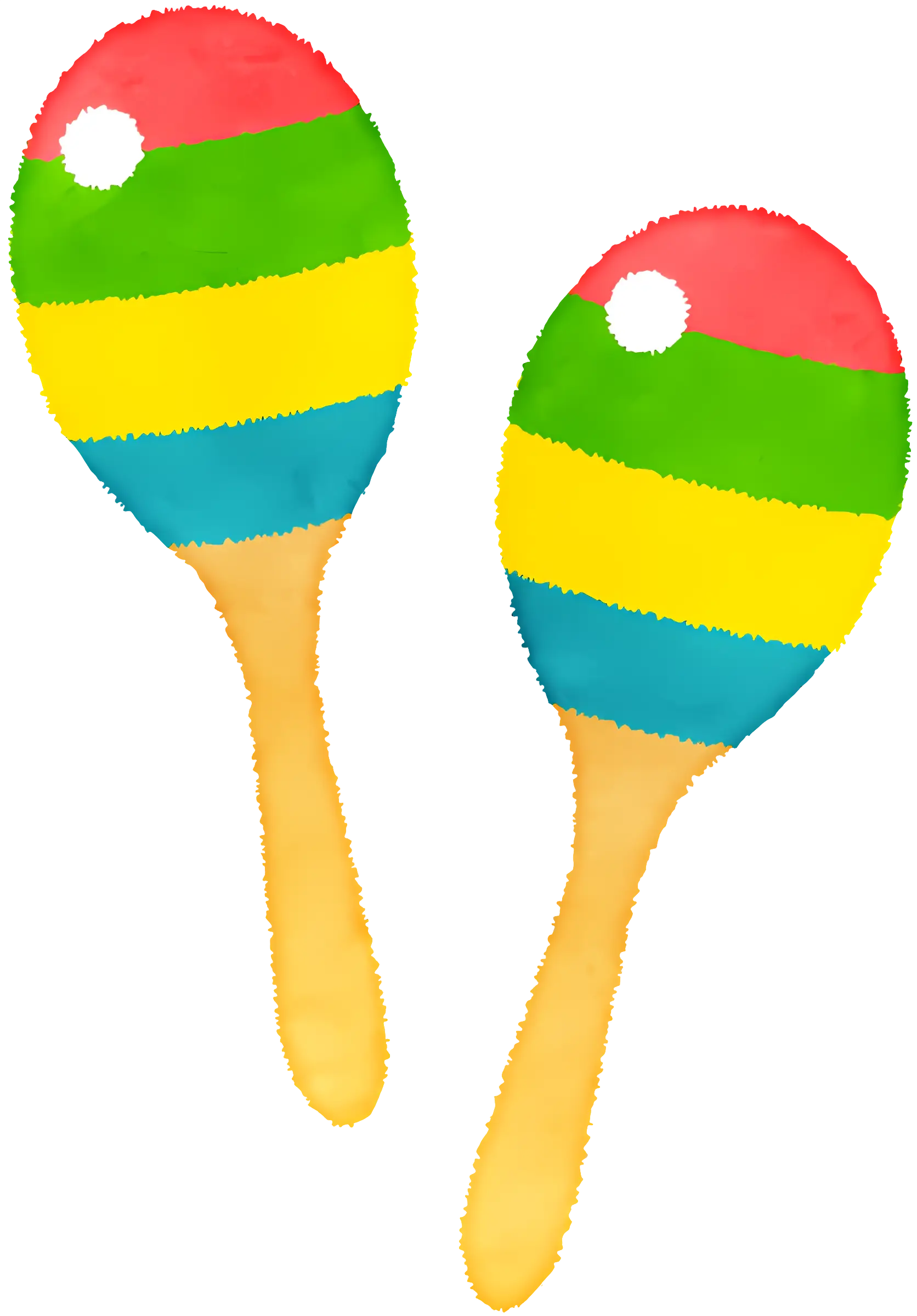 Colorful Maracas