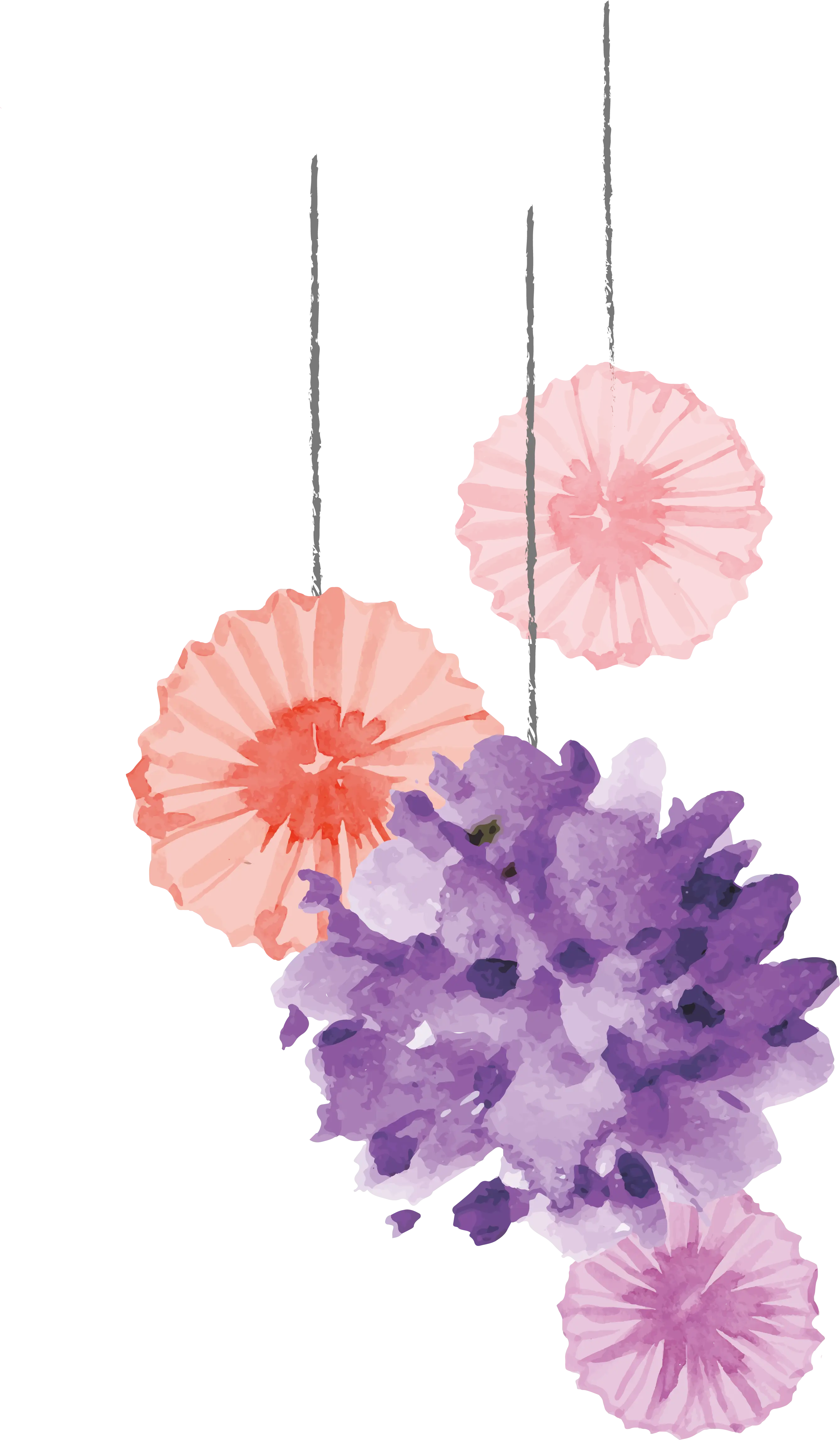 Decorative Hanging Flowers