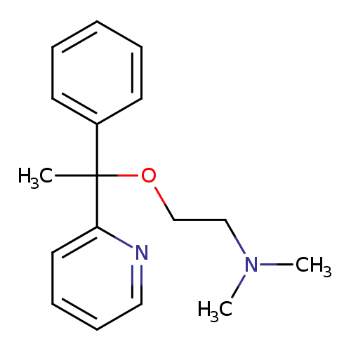 Chemical Structure Diagram for Education