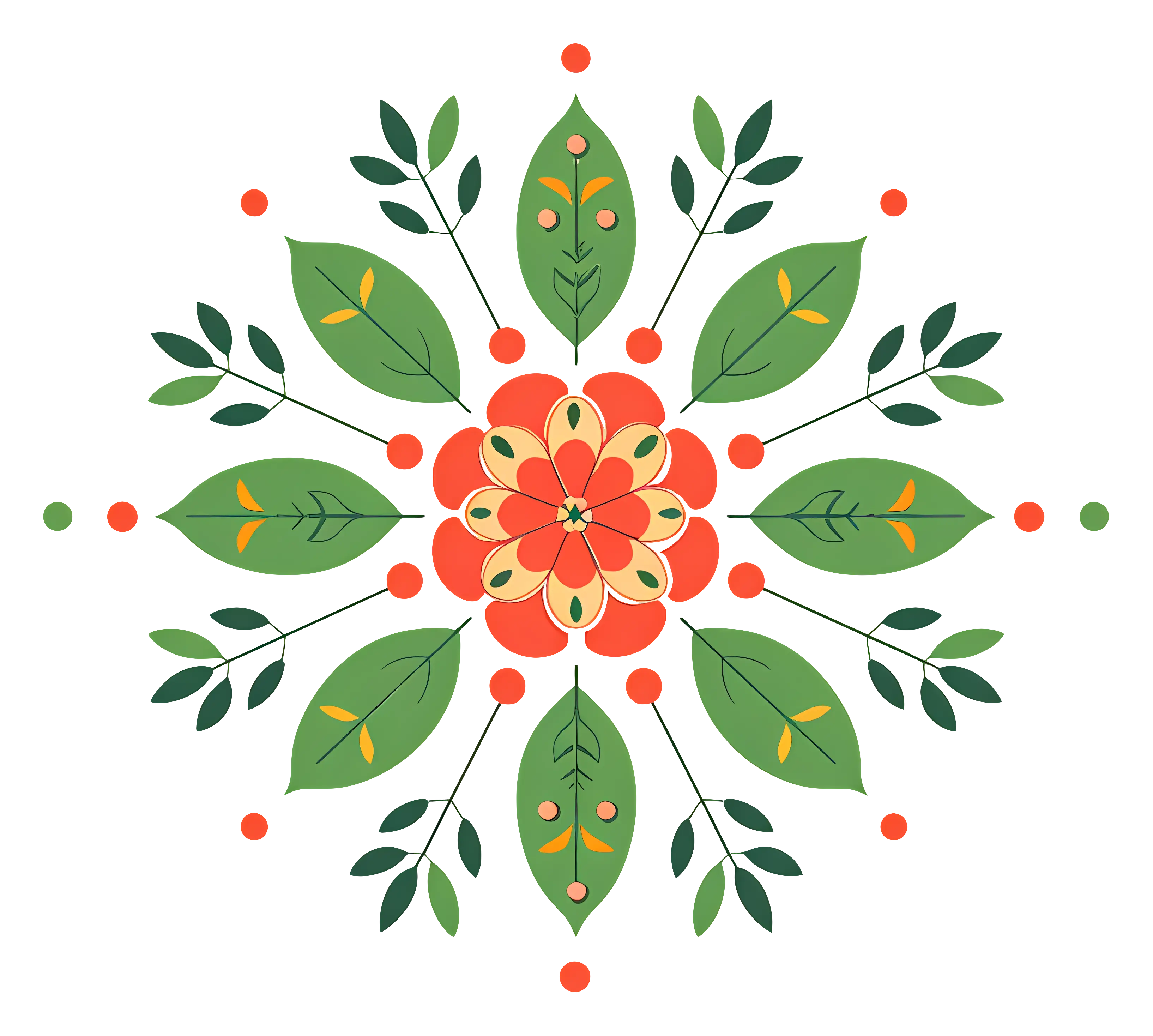 Floral Mandala Design