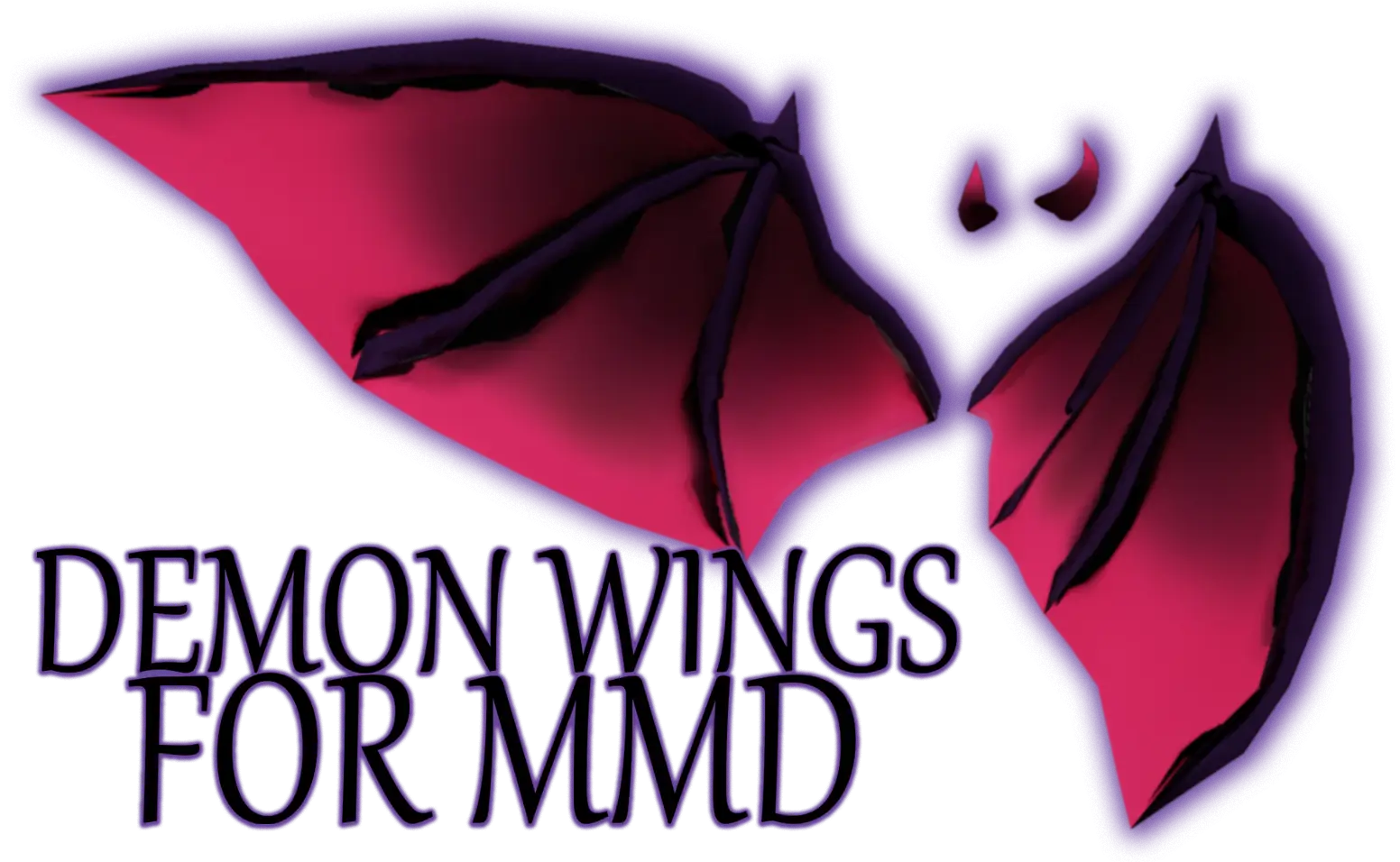 Demon Wings for MMD