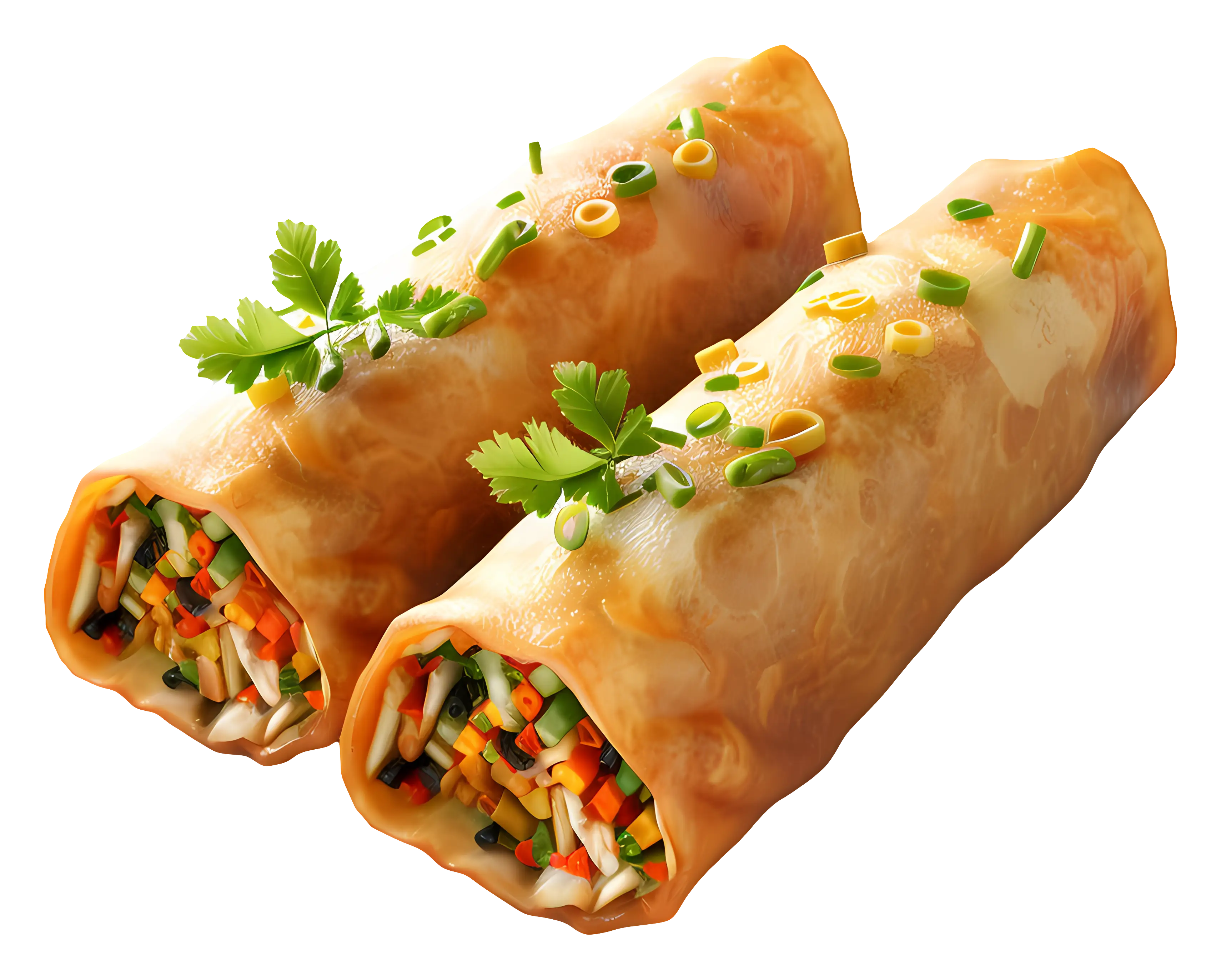 Crispy Vegetable Spring Rolls