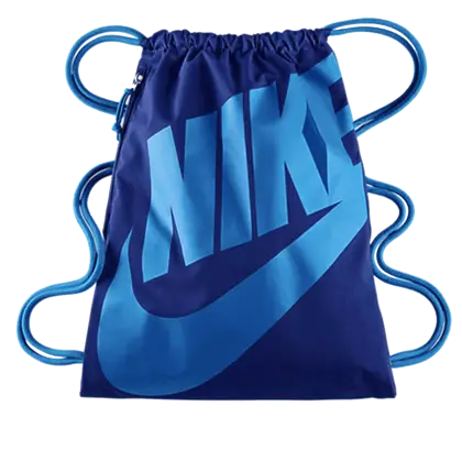 Blue Nike Drawstring Bag