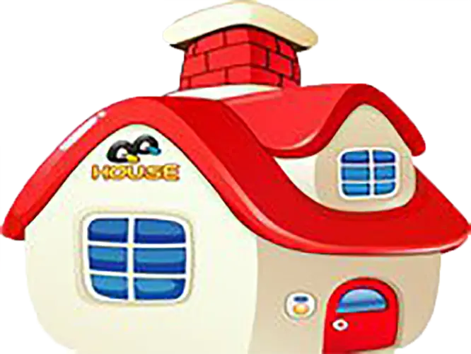 Small Cute Cartoon House