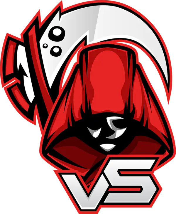 Red Hood and Scythe Gaming Logo