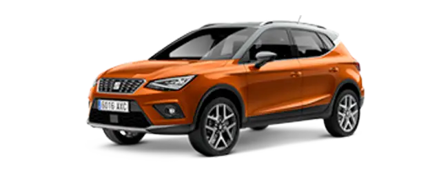 Modern Orange SUV