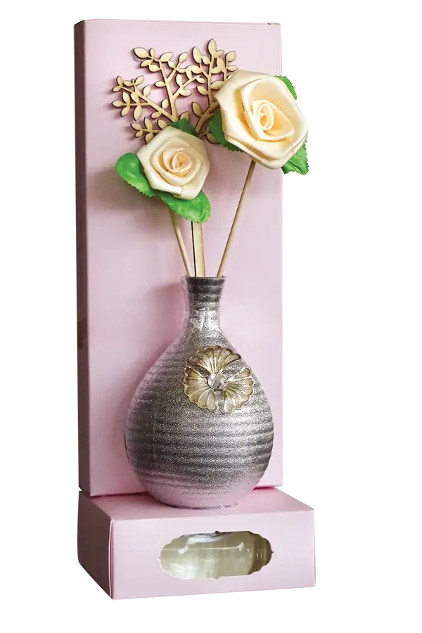 Elegant Flower Vase with Roses