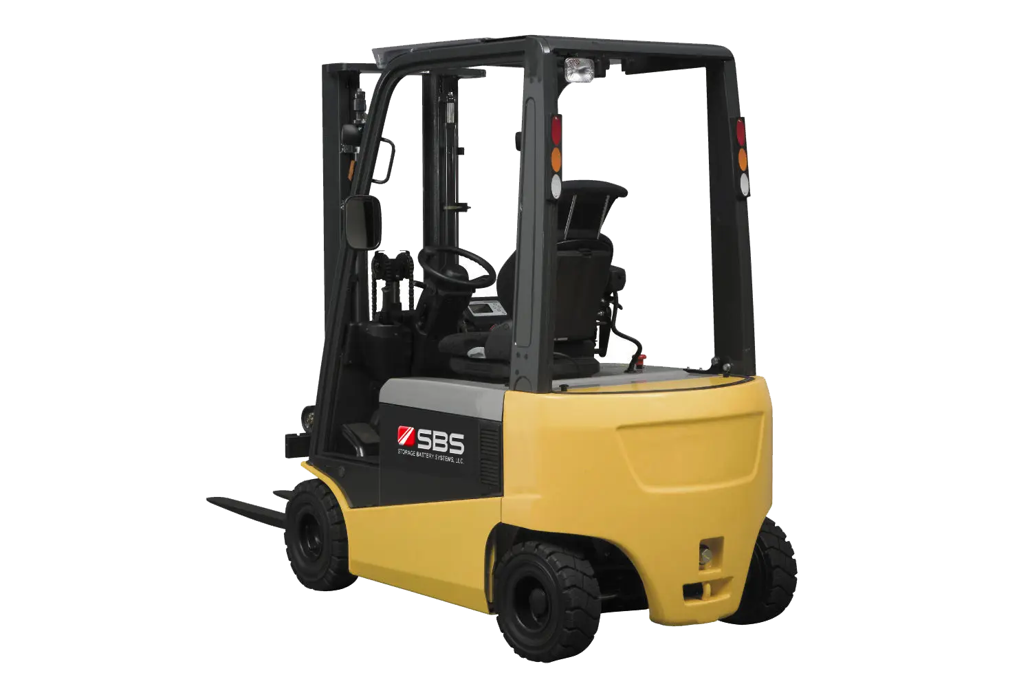 Yellow Forklift for Industrial Use