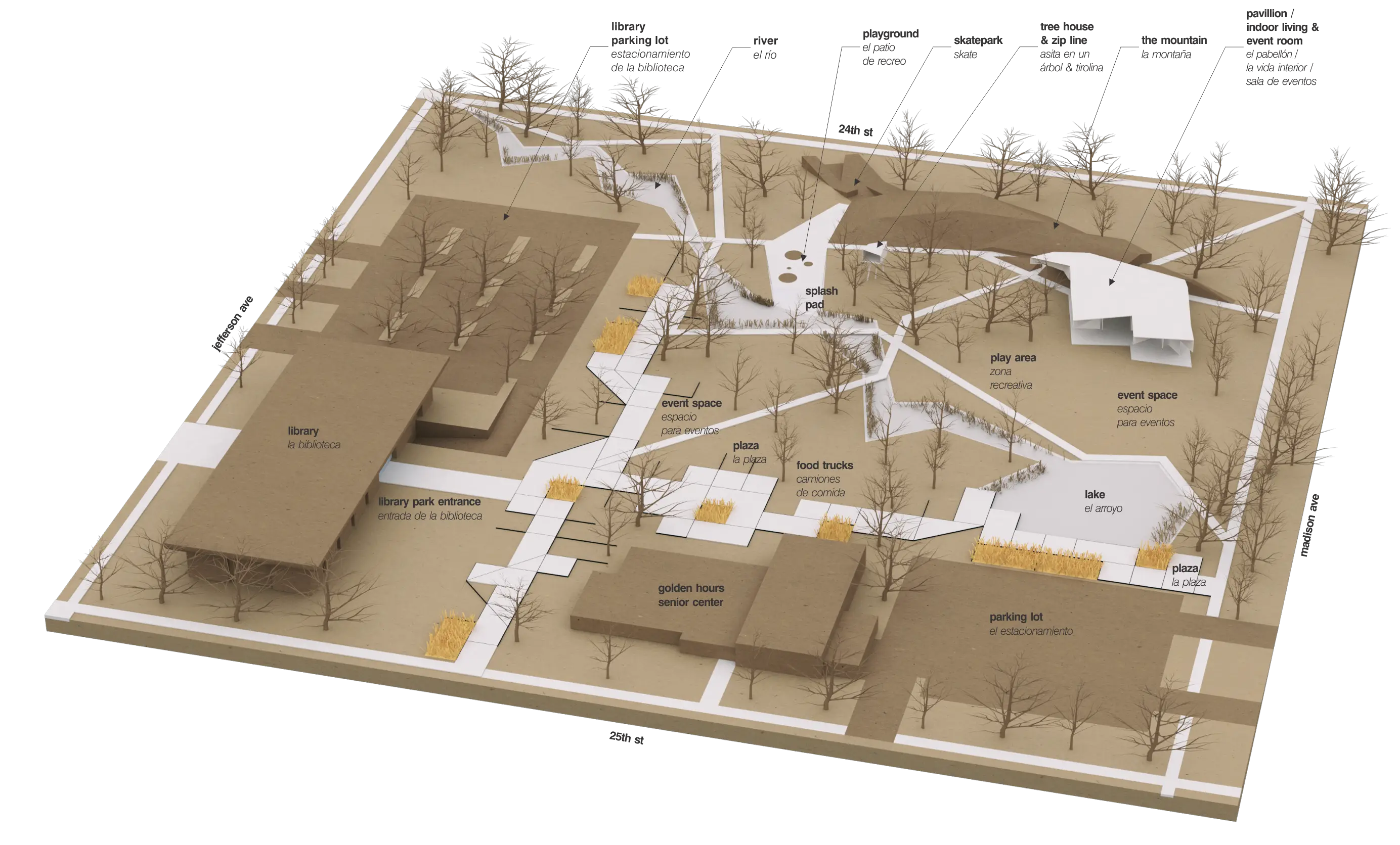 Architectural Model Layout Design