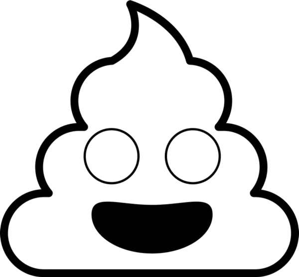 Smiling Poop Emoji Icon
