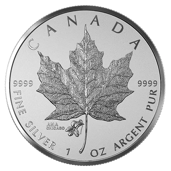 Fine Silver Canadian Maple Leaf Coin