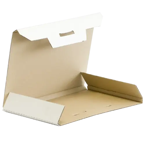 Open Cardboard Folder for File Storage